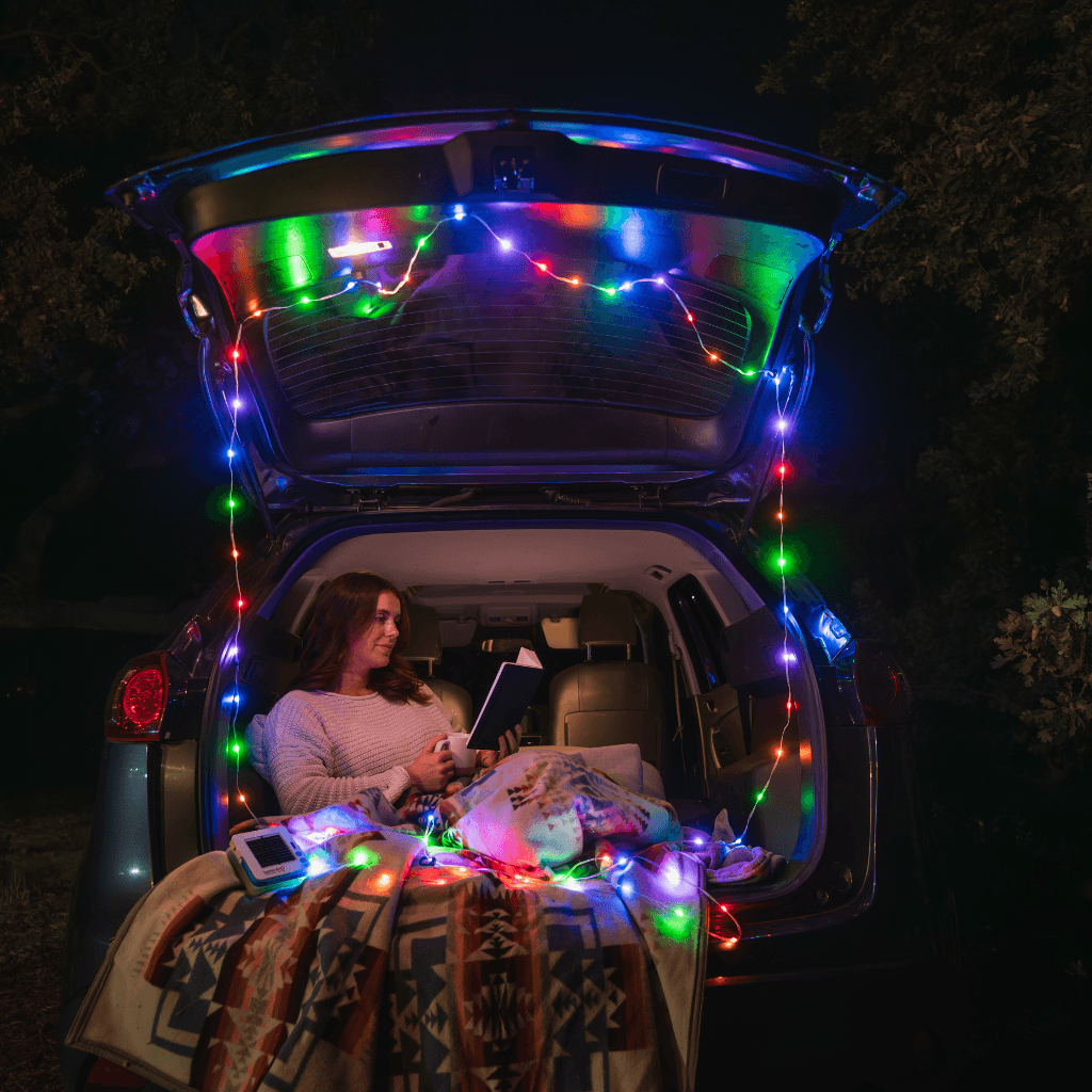 LuminAID Solar String Light with Phone Charger