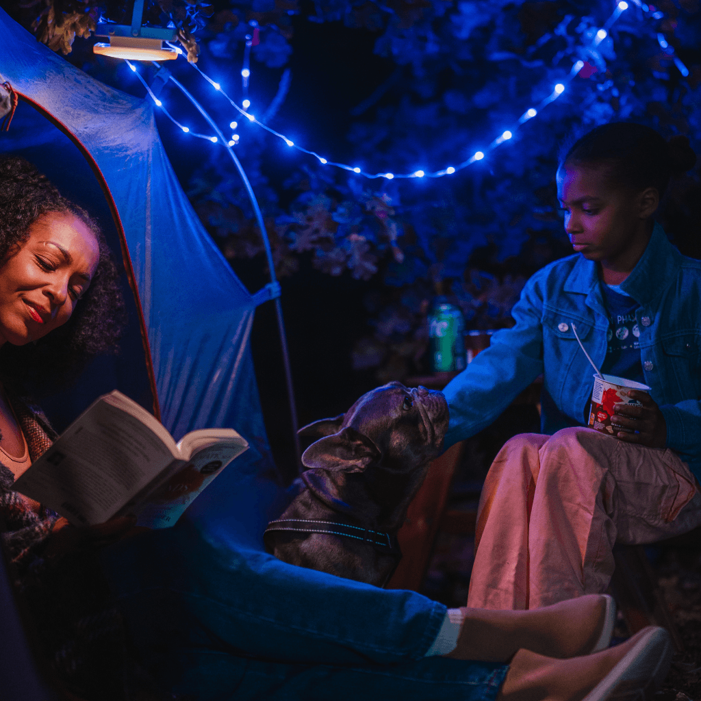 LuminAID Solar String Light with Phone Charger
